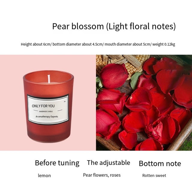 Floral Aromatherapy Candle