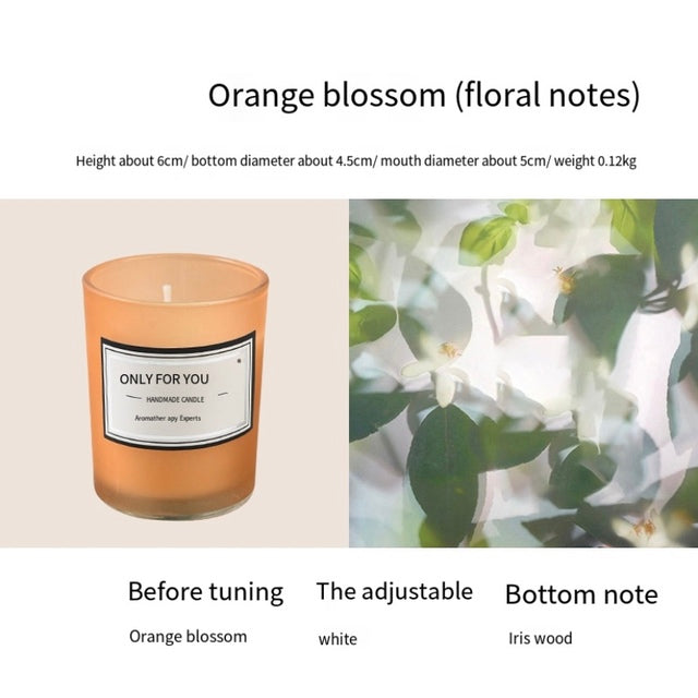 Floral Aromatherapy Candle