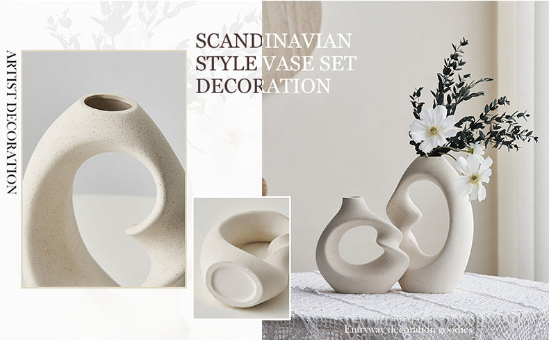 Nordic Ceramic Vases